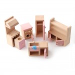 Set mobilier Bucatarie-  de jucarie din lemn